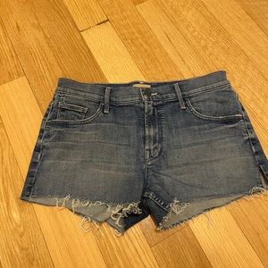 Mother denim shorts